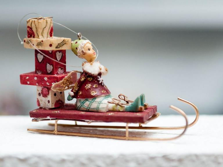 Engel auf Schlitten by Marco Verch