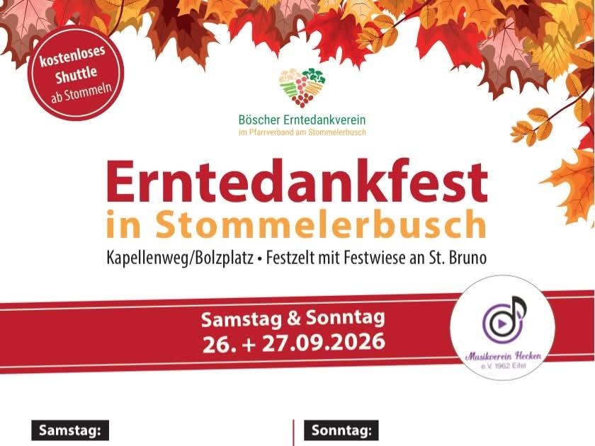 Erntedankfest 2026