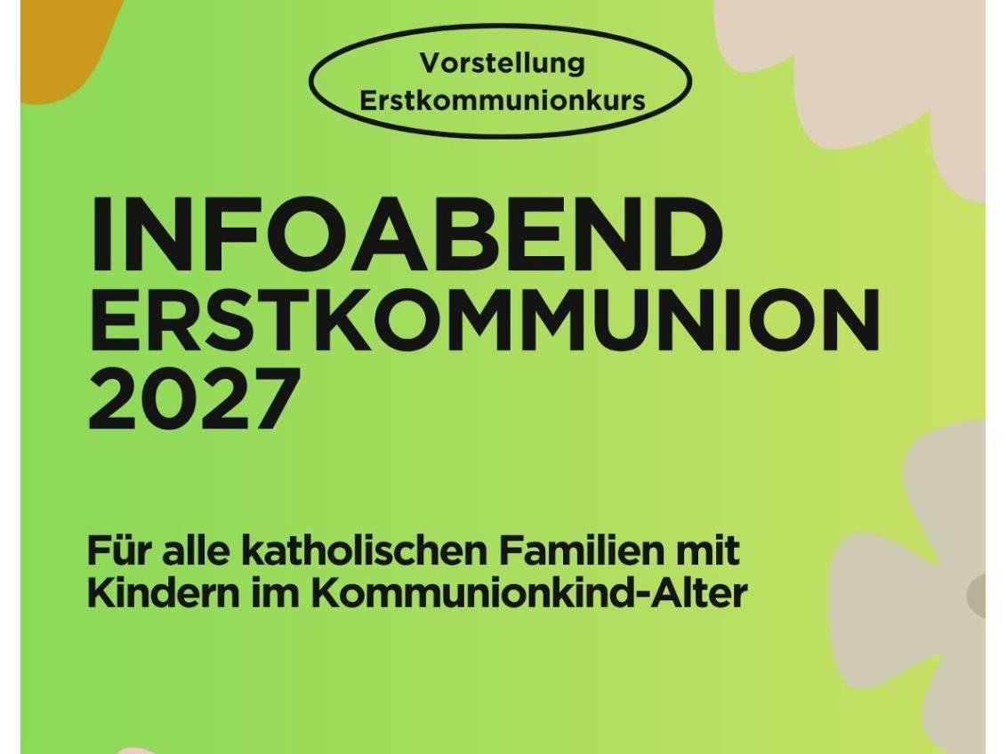 Erstkommunion Elternabend 2027